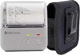 Imprimante de reçus thermique portable bluetooth + usb 80 mm pour ticket