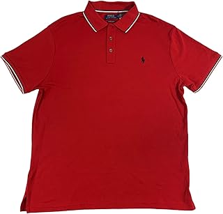 Polo ralph lauren polo slim fit soft touch à manches courtes pour hommes