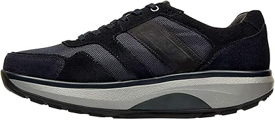 Chaussures décontractées à lacets id pour hommes avec tige en velours et textile