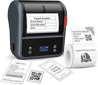 Étiqueteuse thermique nembot b3s imprimante d'étiquettes améliorée de 3 pouces étiqueteuse portable