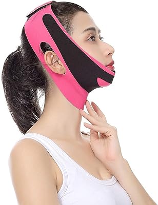 Ceinture amincissante double menton, ceinture amincissante pour le visage castwave, dispositif de perte