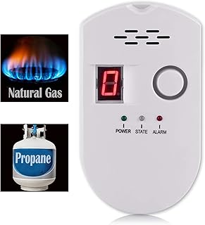 Détecteur de gaz naturel, détecteur de propane pour la maison, alarme de fuite