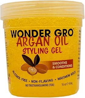 Gel coiffant wonder gro à l'huile d'argan, 16 fl oz