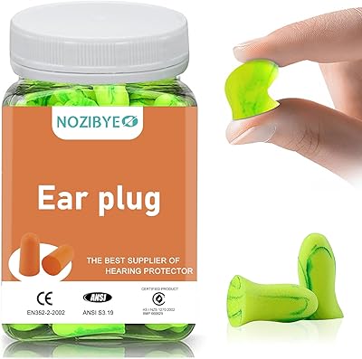 Bouchons d'oreilles en mousse sans pression améliorés pour dormir bouchons antibruit