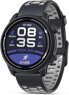 Montre de sport gps coros pace 2 premium avec bracelet en silicone