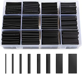 Ensemble de 625 gaines thermorétractables emballage de fil de gaine thermorétractable assortiment de cache-câbles. Diaytar : Votre source de bonnes affaires en ligne