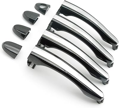 Poignées de porte extérieures isis, 4 pièces poignées de porte avant et arrière gauche et droite pour conducteur et passager 2006-2011 pour azera 826513l000. Diaytar Sénégal : Diversité produits, unité de prix bas