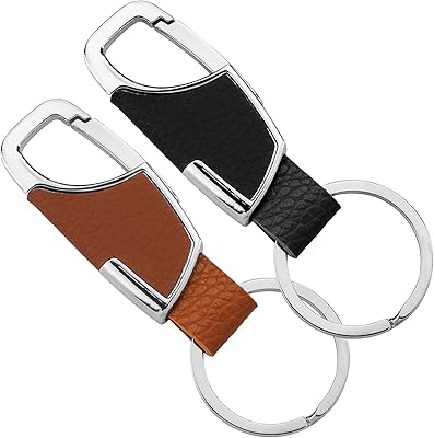 Porte-clés de voiture en cuir souple, cadeaux d'affaires, porte-clés de voiture pour femmes