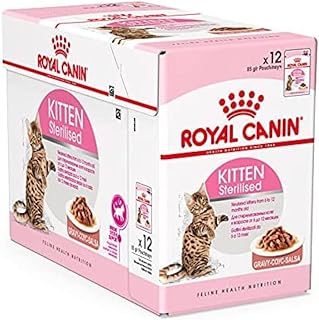 Nourriture humide royal canin pour chats stérilisés, 12 paquets