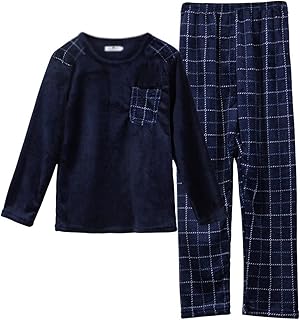 Verem pijama hiver pyjama ensemble automne hiver chaud flanelle épaissir pyjama homme manches