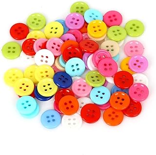 Boutons de couture ronds en résine soldot pour travaux manuels, scrapbooking, accessoires