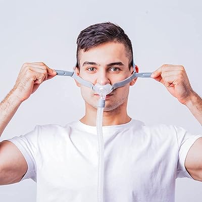 Masque d'oreiller nasal bmc b2, masque de sommeil léger pour dispositifs médicaux contre