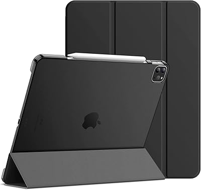 Étui de protection gtech pour ipad pro 12,9 pouces 2018 (pas pour le modèle 2020), compatible avec apple pencil, couvercle ouvert/fermé, noir. Des milliers de références à découvrir sur Diaytar Sénégal