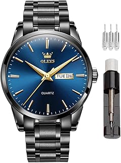 Montre automatique pour hommes, design squelette, 5 aiguilles, mécanique, classique, luxe, multi-calendrier, acier