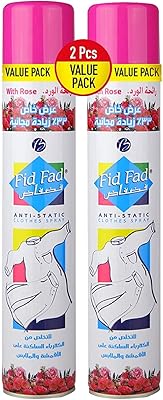 Spray antistatique pour vêtements fade fade rose (300 ml, rouge) - paquet