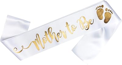 Écharpe imprimée ulili «pour une future maman» - écharpe de baby shower