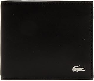 Ensemble portefeuille et porte-cartes en cuir pour hommes fitzgerald, noir, noir, représente une époque