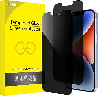 Protecteur d'écran de confidentialité pour iphone 14 6,1 pouces par jetech, film