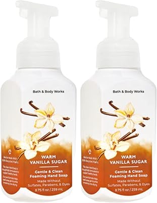 Savon moussant doux pour les mains bath & body works - sucre vanillé