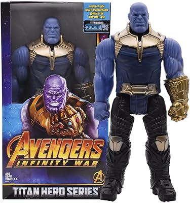 Figurine de collection thanos helloly marvel legends series 12 pouces inspirée des bandes