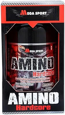 Comprimés mega sport amino hardcore - 325 comprimés (saveur chocolat)