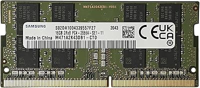 Samsung m471a2k43db1-ctd 16 go ddr4 2666 mhz sodimm ram pc4-21300 260 broches module