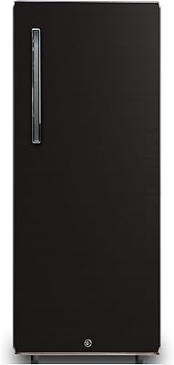 Réfrigérateur pose libre midea 1 porte 268 litres dégivrage semi-automatique verre