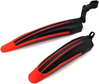 Kit de garde-boue avant/arrière réglable blue sunshine pour vélo de montagne, vélo