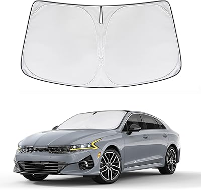 Pare-soleil cathopai pour kia k5 2020 2021 2022 2023 mis à jour pliable