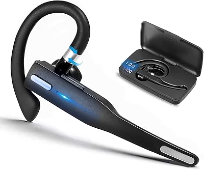 Casque mains libres bluetooth sans fil pour téléphones mobiles v5.1 avec microphone antibruit