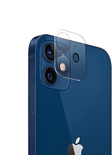 Itidal protecteur d'objectif d'appareil photo pour iphone 12 mini, entièrement transparent, haute résolution