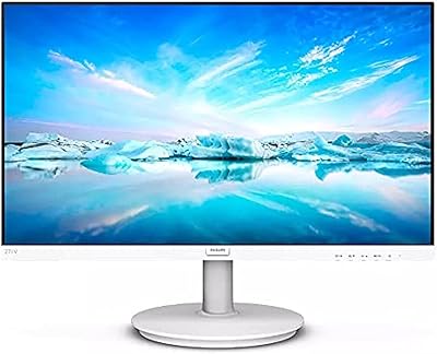 Moniteur led full hd philips 271v8w 27 pouces - blanc