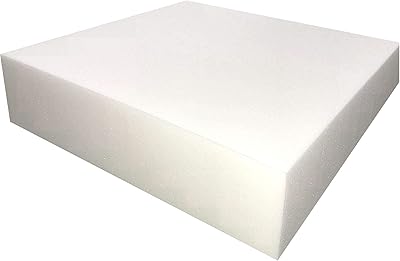 Oreiller de rembourrage en mousse haute densité au toucher mousse, 5"h x 24"l