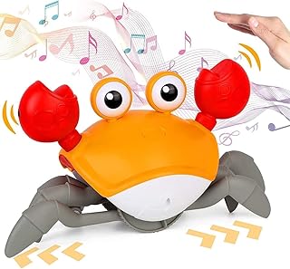Jouet crabe rampant rechargeable toyland avec musique lumineuse led, jouet amusant pour le développement