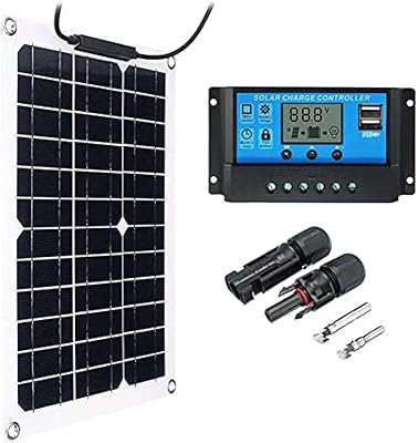 Panneaux solaires 300w 18v kit de panneaux solaires monocristallins avec contrôleur de charge
