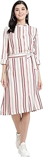 Robe décontractée en coton pour femme de style elephant. elle est étroite