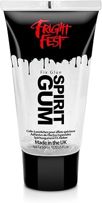 Fright fest mastix spirit gum glue adhésif 50 ml de qualité cosmétique fix