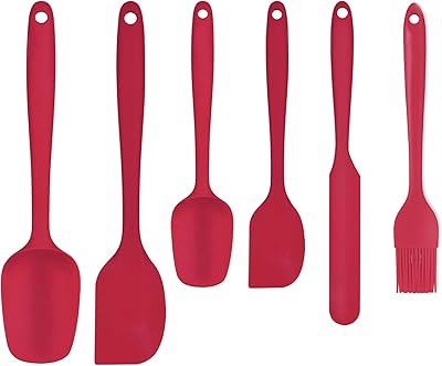 Ensemble de spatules en caoutchouc de silicone de qualité alimentaire pour la cuisson