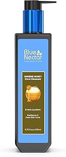 Nettoyant visage ayurvédique au nectar bleu avec du miel et de l'aloe vera