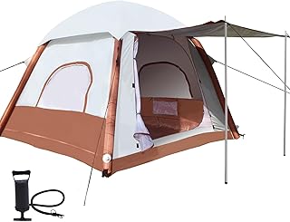 Tente de camping gonflable ampalaire avec pompe tente 4 saisons facile
