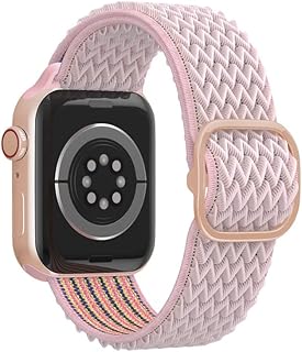 Yurbro compatible avec apple band, double bracelet réglable à motif ondulé, doux, confortable