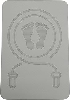 Inoomp tapis de corde à sauter fitness tapis à sauter absorption antidérapante tapis