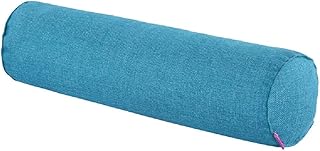 Oreiller cervical rond pour soutien de la colonne vertébrale (15 x 40 cm)