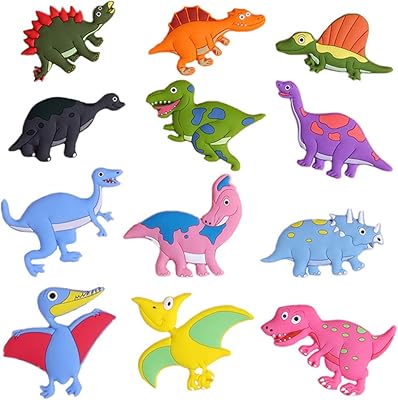 Aimant de réfrigérateur puissant, 12 pièces aimants de réfrigérateur de dinosaure 3d