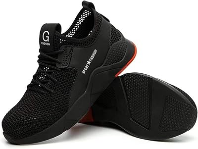 Chaussures de sécurité zanduo pour hommes et femmes, chaussures de travail en maille