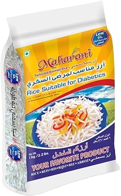 Riz basmati indien pour diabétiques maharani, 1 kg