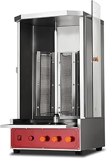 Machine à doner kebab au propane, rôtissoire verticale et gyro shawarma, machine à