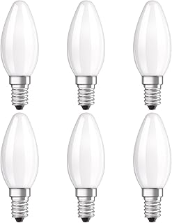 Ampoule osram led retrofit classic b led forme de bougie chauffe-plat classique