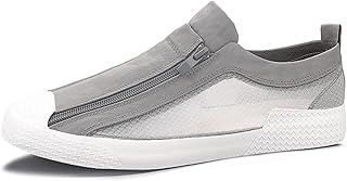 Baskets décontractées zippo pour hommes, baskets plates résistantes à l'usure, respirantes et confortables