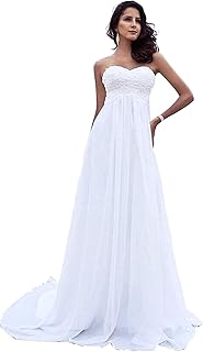 Robe de mariée de plage grande taille pour femme robes longues en dentelle